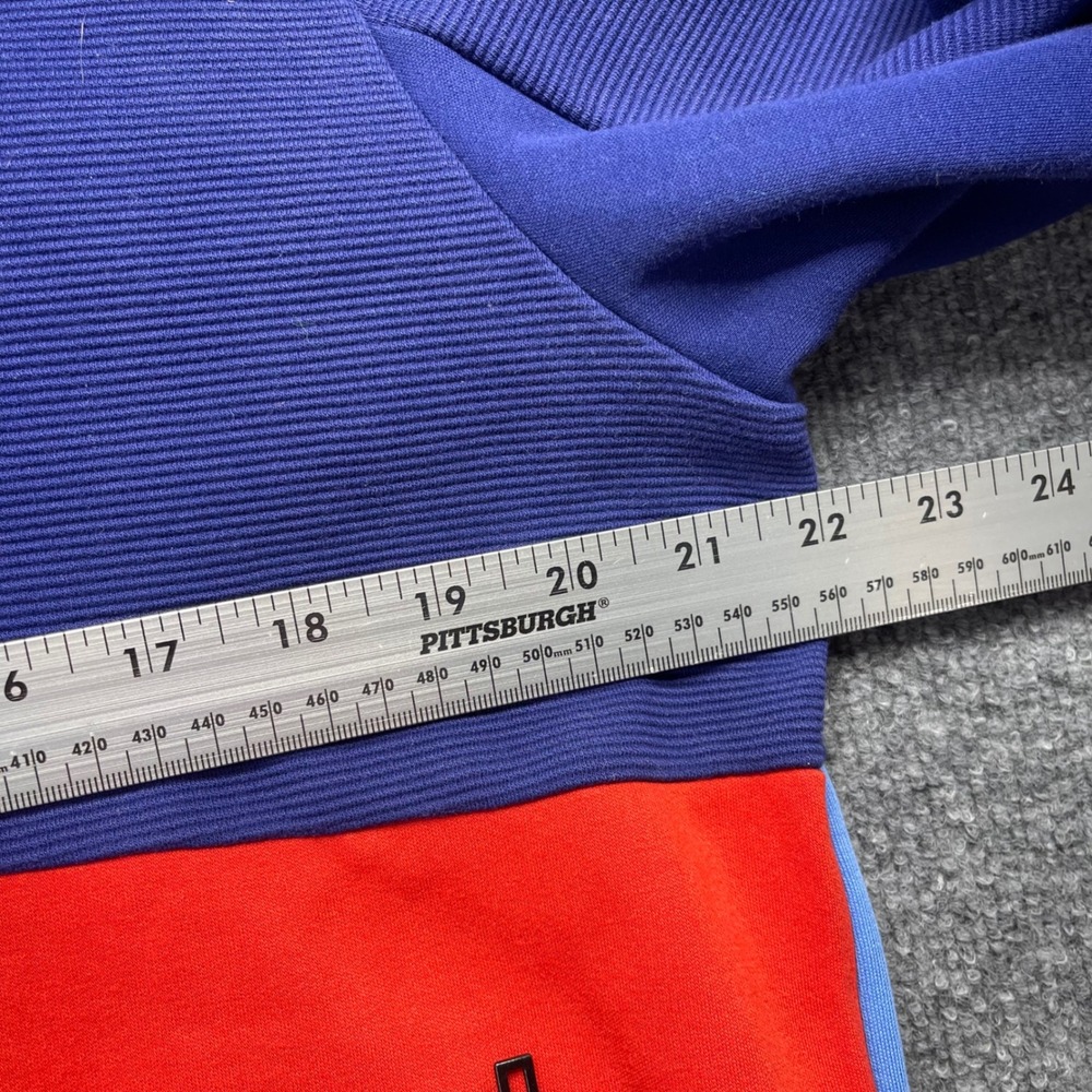 Puma BMW M Motorsport Tracksuit Set Mens Large Blue Red Colorblock Hoodie Pants - Picture 7 of 13